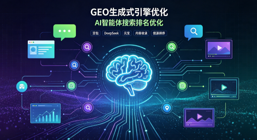 汉阳区GEO 浪潮来袭：生成式引擎优化崛起，创作者争抢豆包、DeepSeek、元宝智能体流量入口